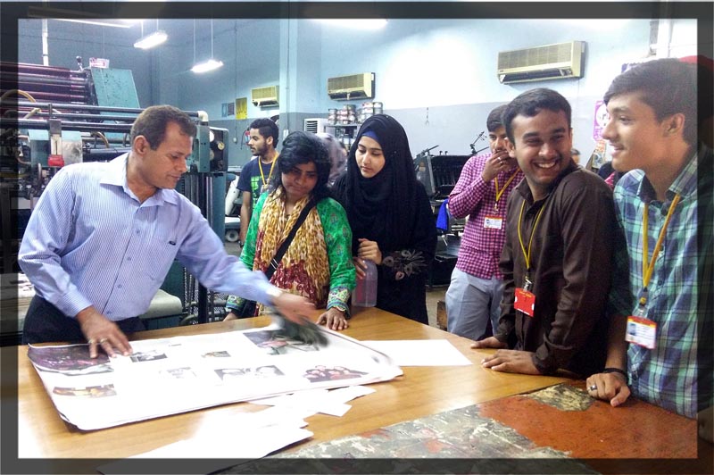 Visit To Dawn Printing Press