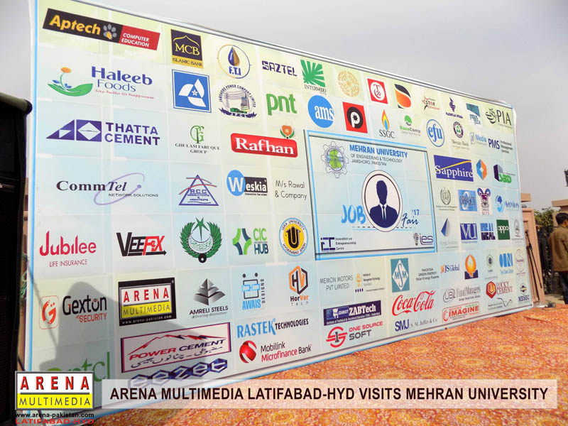 Job Fair in Mehran University of Engineering And Technology