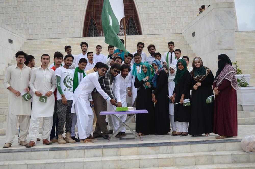 Celebration of 14th August 2017 at Mazar-e-Quaid