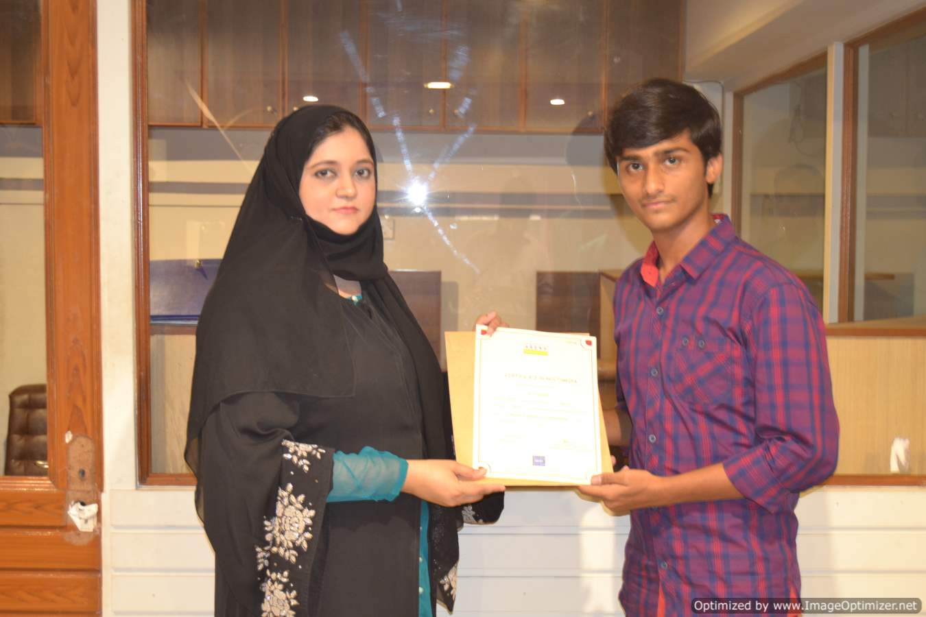 Certificate Distribution Ceremony