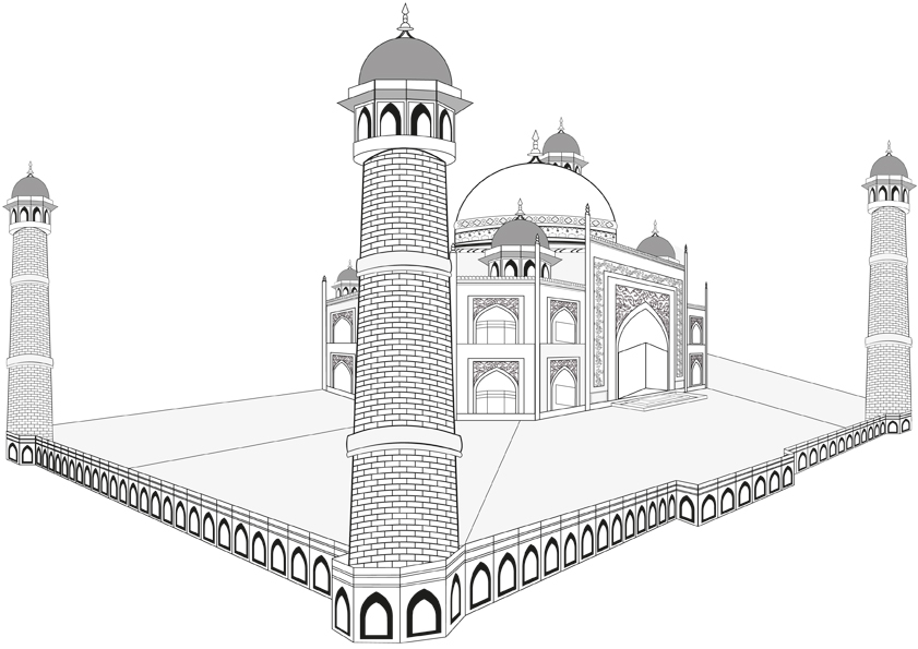 Taj Mahal Sketch
